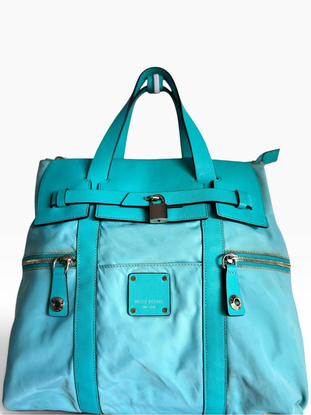 Henri Bendel Tiffany Blue Women's Tote Bag - Stylish Everyday Carry